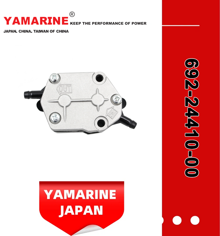 JAPAN YAMARINE outboard motor FUEL PUMP ASSY 692-24410-00 fit for YAMAHA 25HP 30HP outboard engine