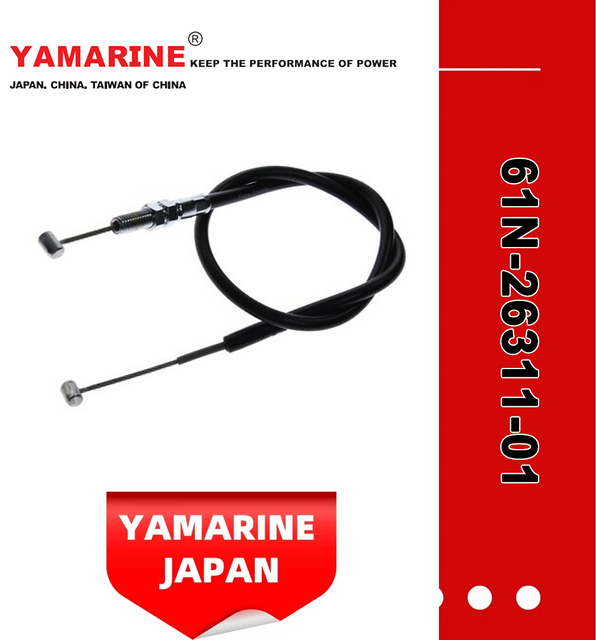 JAPAN YAMARINE outboard motor TROTTLE CABLES 61N-26311-01 fit for YAMAHA 25HP 30HP outboard engine