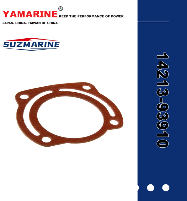 SUZMARINE DT9.9/DT15 outboard motor Exhaust Tube Gasket 14213-93910 fit for SUZUKI 9.9HP 15HP marine engine 