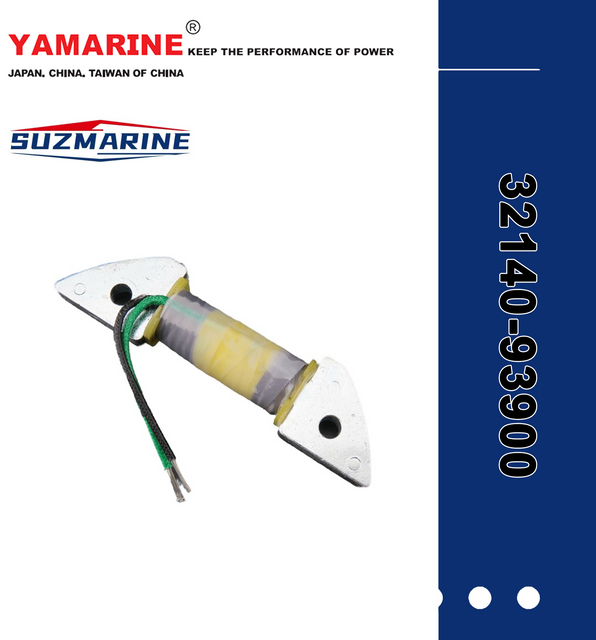 SUZMARINE DT9.9/DT15 outboard motor Charge Coil 32140-93900 fit for SUZUKI 9.9HP 15HP marine engine 