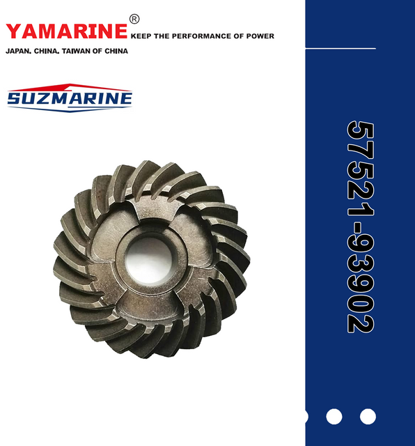 SUZMARINE DT9.9/DT15 outboard motor Reverse Gear Bevel 57521-93902 fit for SUZUKI 9.9HP 15HP marine engine 