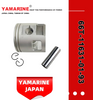 JAPAN YAMARINE OUTBOARD PISTON KIT&CLIP&PIN 66T-11631-01-93 Fit for YAMAHA E40X outboard motor 
