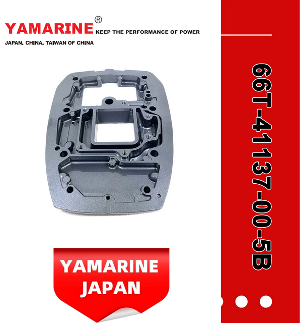 JAPAN YAMARINE OUTBOARD GUIDE,EXHAUST 66T-41137-00-5B Fit for YAMAHA E40X outboard motor 