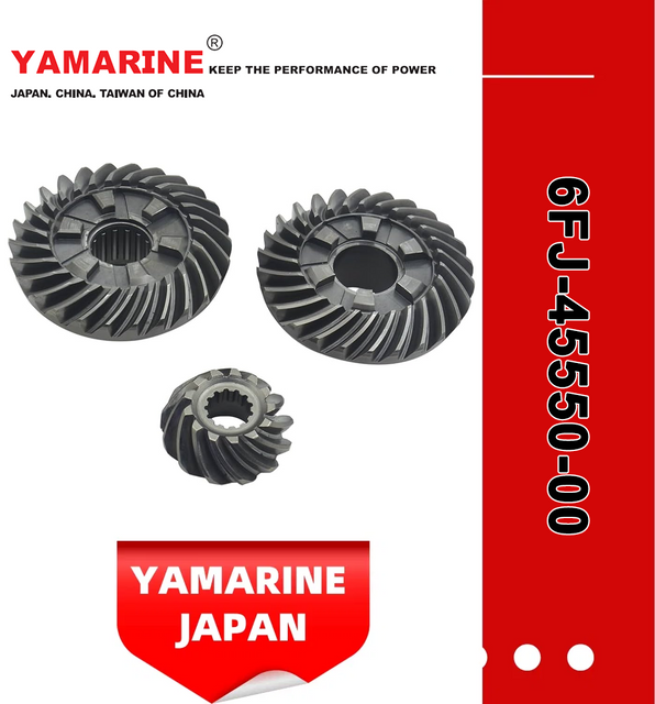 JAPAN YAMARINE outboard motor GEAR SET 6FJ-45550-00 fit for YAMAHA FL250H,COUNTER ROTATION