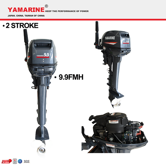 JAPAN YAMARINE 9.9FMH outboard motor replace YAMAHA 2 stroke 9.9hp outboard engine