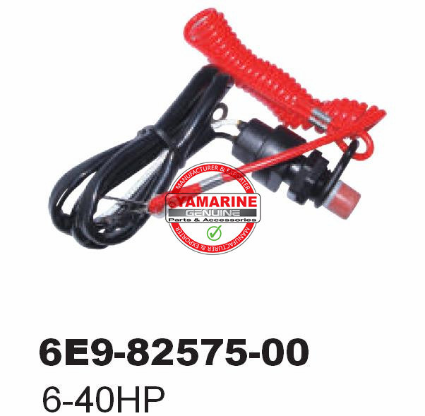 Yamarine 682-82556-00-00 Outboard Stop Switch Lanyard for YAMAHA Outboard Engine