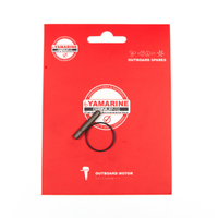 Yamarine Outboard Straight Pin 90250-05010, Cross Pin Ring 648-45633-00 Fit for YAMAHA 9.9/15HP Outboard Engine/Motor