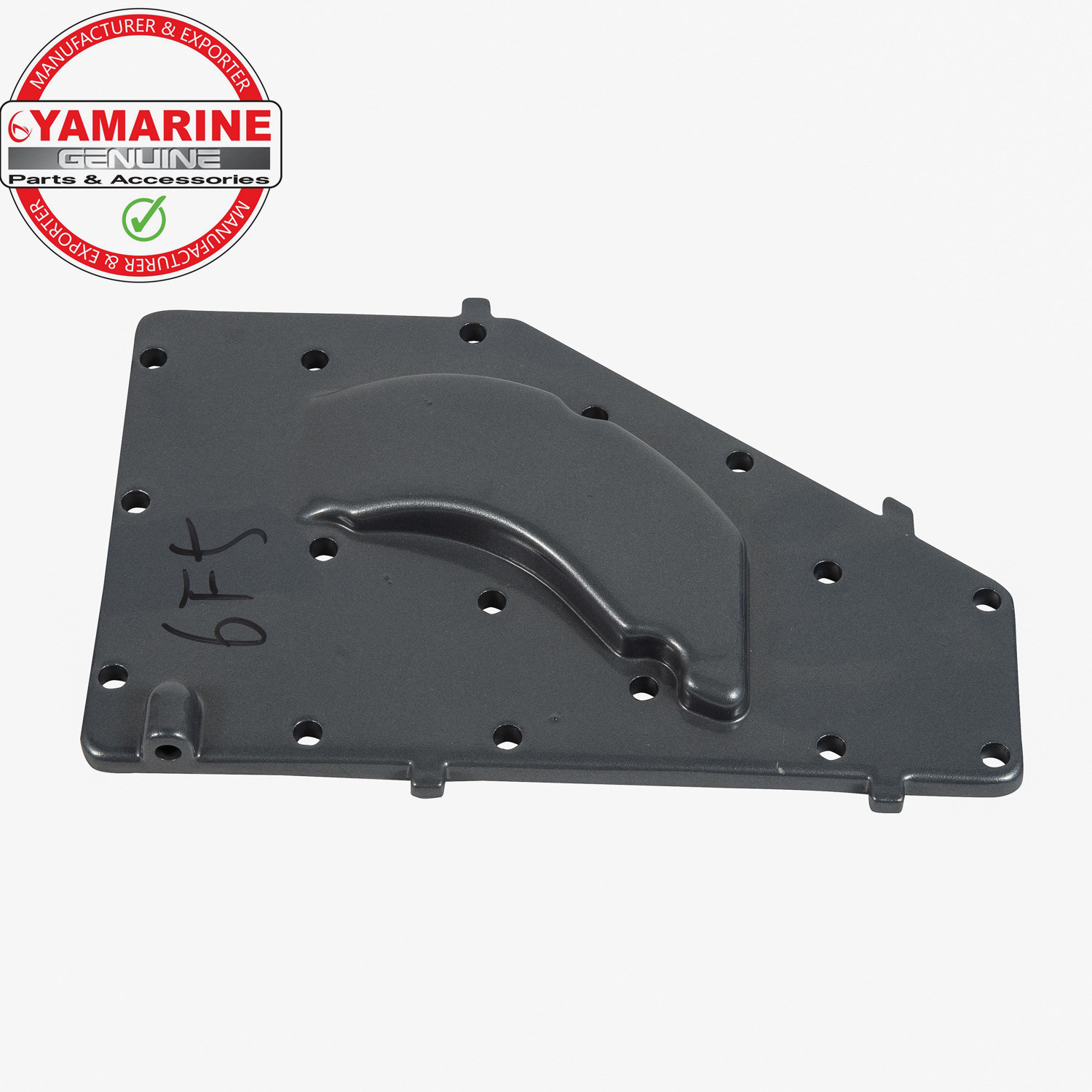 E40g 40HP YAMAHA Outboard Outer Cover, Exhaust 6f5-41113-01-1s, 6f5-41111-01-1s Inner Cover, Exhaust