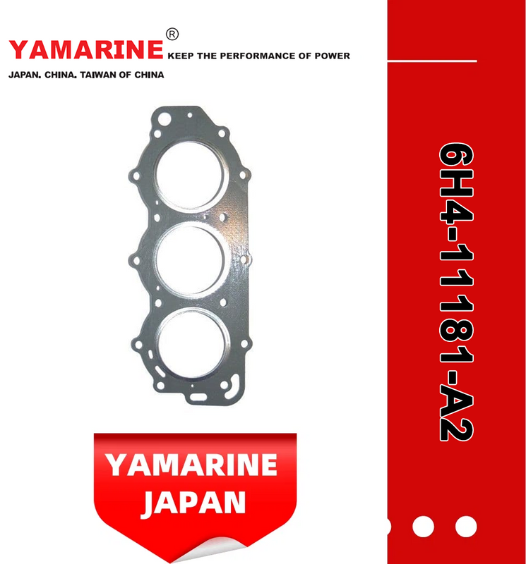 YAMAHA 40HP/50HP Outboard 3 Cylinder Head Gasket 6h4-11181-A2-00 18-3830