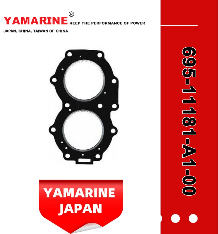 25HP C25mlhv YAMAHA Outboard 695-11181-A1-00 Gasket, Cylinder Head 1
