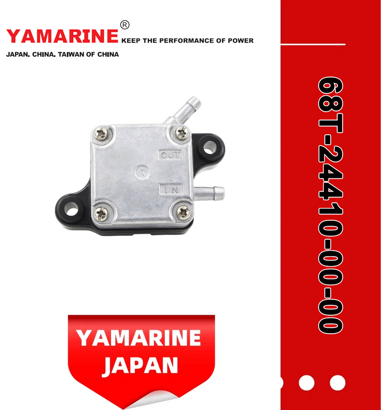 4 Strokes F6 F8 F9.9HP YAMAHA Outboard Fuel Pump 68t-24410-00-00, 68t-24410-01-00
