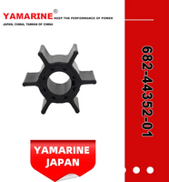 YAMAHA, Suzuki, Tohatsu/Nissan, Honda Outboard Engine Water Pump Impeller 682-44352-01, 63V-44352-01, 6L2-44352-00