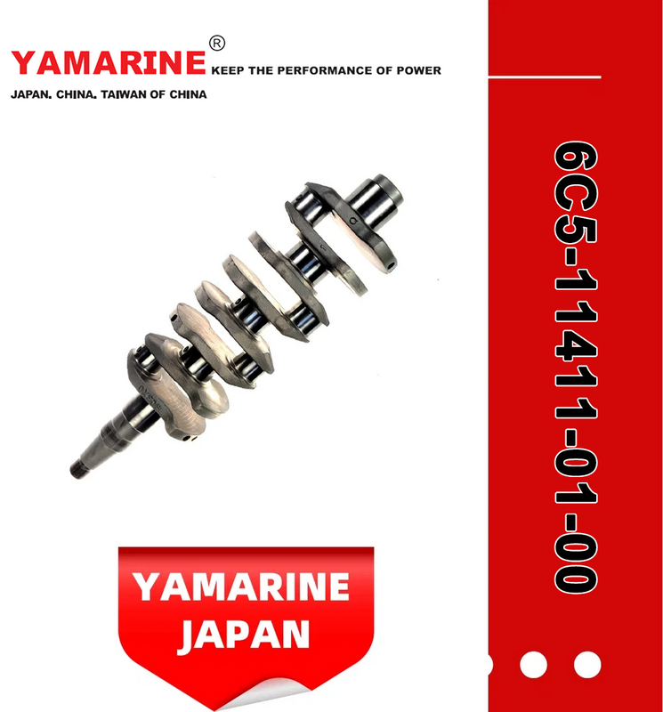4 Stroke 50HP/60HP F60cETL YAMAHA Outboard Engine F60 Crankshaft Assy 6c5-11411-01-00