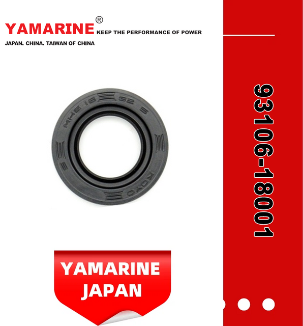 JAPAN YAMARINE Outboard Motor Oil Seal 93106-18001 fit for YAMAHA Outboard Engine 60HP-75HP