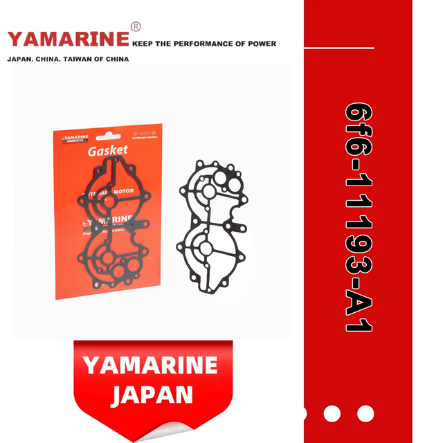 JAPAN YAMARINE OUTBOARD GASKET,HEAD COVER 1 6F6-11193-A1 Fit for YAMAHA E40G outboard motor 