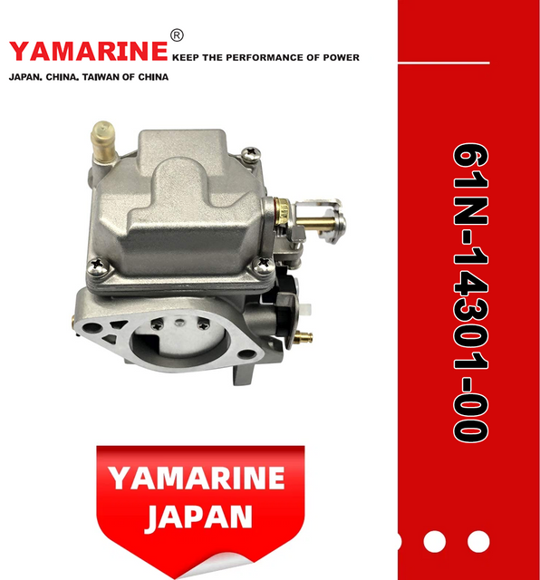 JAPAN YAMARINE outboard motor CARBURETOR ASSY 61N-14301-00 fit for YAMAHA 25HP 30HP outboard engine