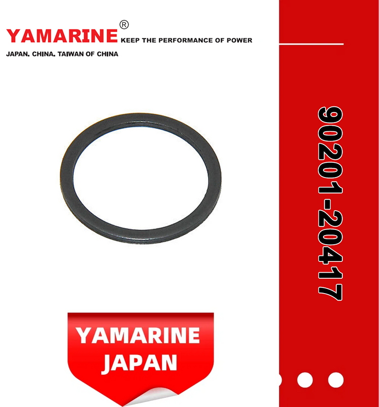 JAPAN YAMARINE OUTBOARD WASHER ,PLATE 90201-20417 Fit for YAMAHA E40X outboard motor 
