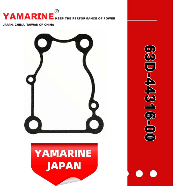 JAPAN YAMARINE OUTBOARD GASKET ,WATER PUMP 63D-44316-00 Fit for YAMAHA E40X outboard motor 